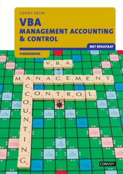 VBA Management Accounting & Control met resultaat Theorieboek