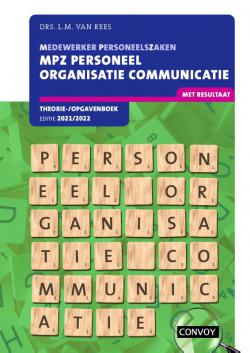 MPZ Personeel Organisatie Communicatie Theorie-/opgavenboek 2021-2022