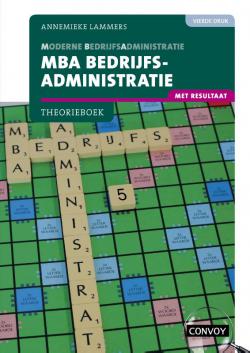 MBA Bedrijfsadministratie met resultaat Theorieboek 4e druk