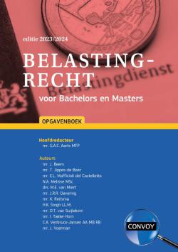 Belastingrecht voor Bachelors en Masters Opgavenboek 2023/2024