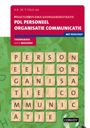 PDL Personeel Organisatie Communicatie Theorieboek 2023/2024