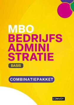 MBO Bedrijfsadministratie Basis