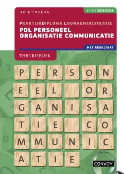 PDL Personeel Organisatie Communicatie 2025/2026 Theorieboek