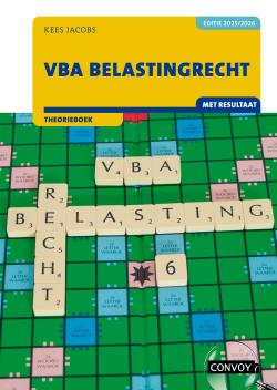VBA Belastingrecht met resultaat 2025/2026 Theorieboek