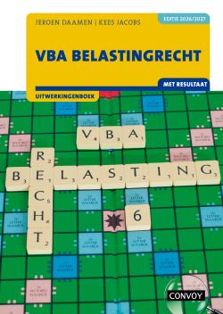 VBA Belastingrecht met resultaat 2026/2027 Uitwerkingenboek