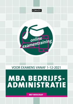 MBA Bedrijfsadministratie - Examentraining