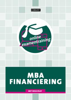 MBA Financiering - Online Examentraining